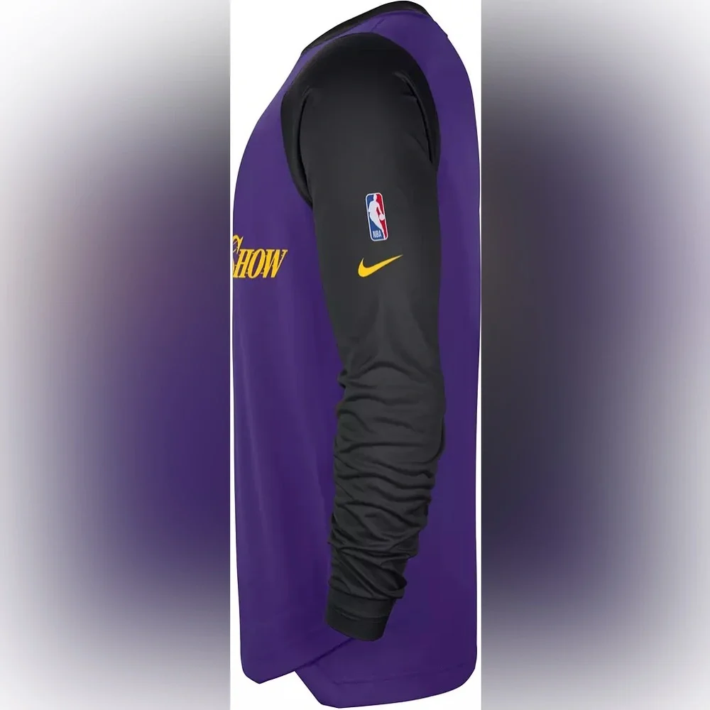 Nike Adult 24-25 City‎ Edition Los Angeles Lakers Progran LS T-Shirt XL Nwt